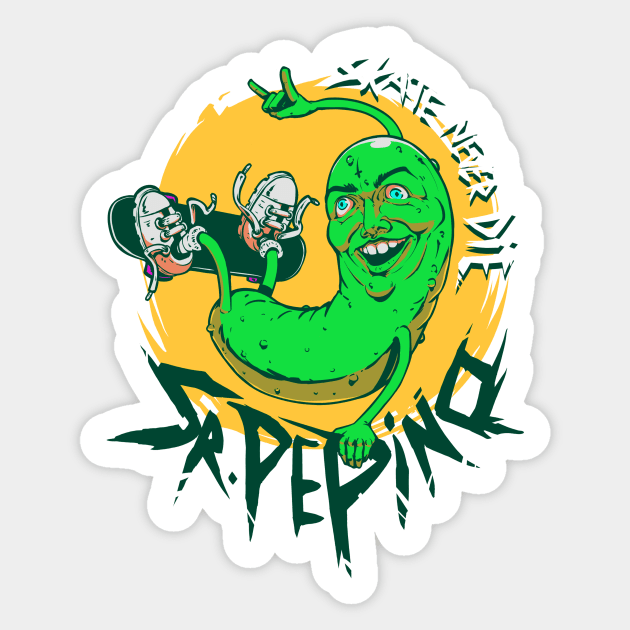 Sr. Pepino Sticker by MeFO